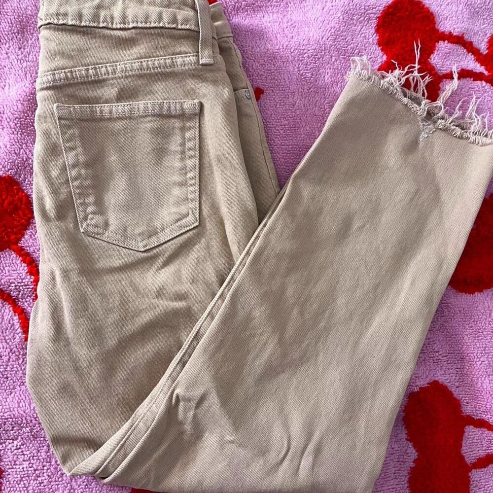 Just Black Denim Women's Tan and Cream Jeans